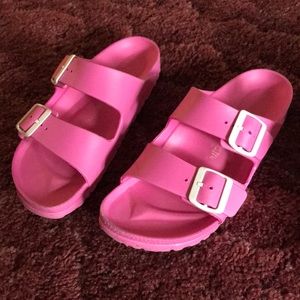 Birkenstock pink sandals